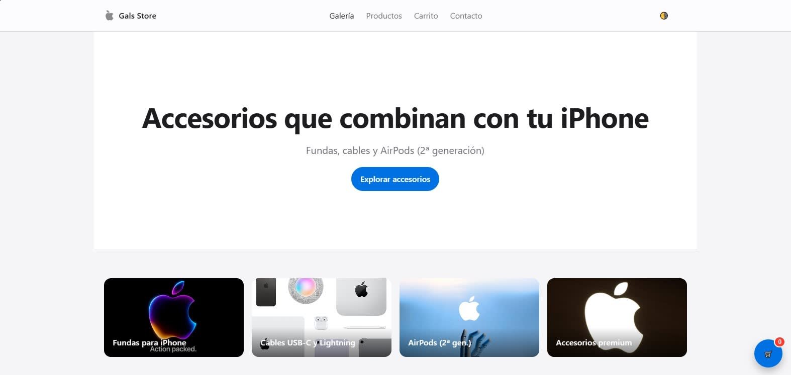 Gals Store - Tienda online personalizada